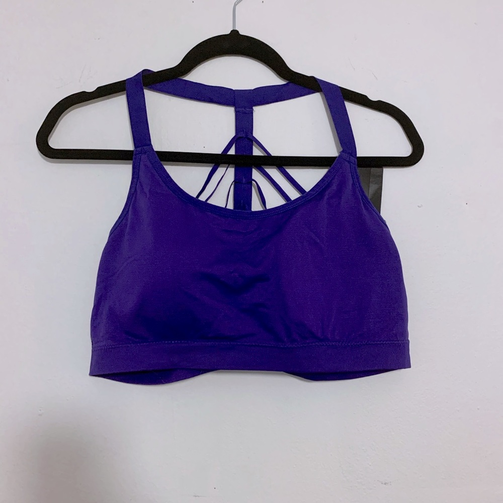 Yandy (Sold by) NWT Size 3X/4X Purple Sports Bra